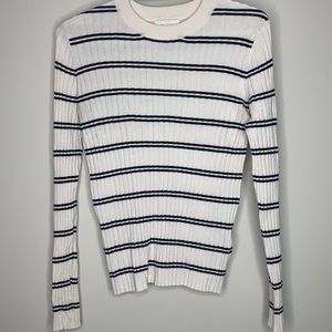 HM striped long sleeve top